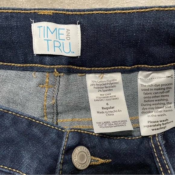 Time and Tru Jeans Size 6 - Picture 4 of 8